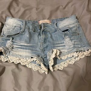 Jean shorts